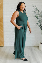Load image into Gallery viewer, ONE ELEVEN NORTH Hilary Wide Leg Jumpsuit in Green