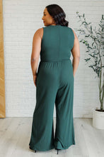Load image into Gallery viewer, ONE ELEVEN NORTH Hilary Wide Leg Jumpsuit in Green