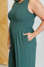 Load image into Gallery viewer, ONE ELEVEN NORTH Hilary Wide Leg Jumpsuit in Green