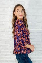 Load image into Gallery viewer, ONE ELEVEN NORTH Unknown Floral Babydoll Blouse