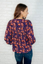 Load image into Gallery viewer, ONE ELEVEN NORTH Unknown Floral Babydoll Blouse