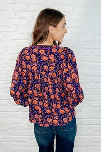 ONE ELEVEN NORTH Unknown Floral Babydoll Blouse