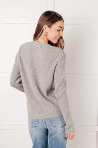 ONE ELEVEN NORTH I Don't Know Why Bow Front Cardigan