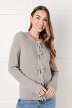 Load image into Gallery viewer, ONE ELEVEN NORTH I Don&#39;t Know Why Bow Front Cardigan