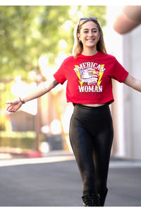 American Woman Design Top