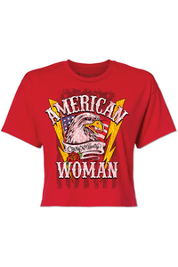 American Woman Design Top