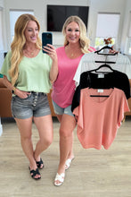 Load image into Gallery viewer, ANDREE BY UNIT Big Sky Country Waffle Knit Top In White