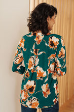 Load image into Gallery viewer, Sew In Love I Think Different Top in Teal Floral
