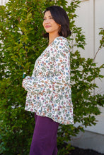 Load image into Gallery viewer, BiBi I Think I Can V-Neck Floral Top