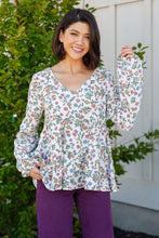 Load image into Gallery viewer, BiBi I Think I Can V-Neck Floral Top