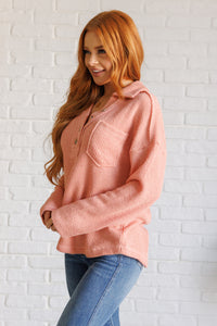 VERY J If You Want Forever Ribbed Knit Pullover