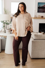 Load image into Gallery viewer, Andree By Unit In Your Thoughts Oversized Dolman Sleeve Top in Champagne