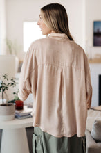 Load image into Gallery viewer, Andree By Unit In Your Thoughts Oversized Dolman Sleeve Top in Champagne