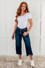 Load image into Gallery viewer, Judy Blue Janice High Rise Button Fly Wide Leg Crop Jeans