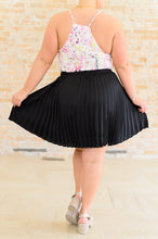 Load image into Gallery viewer, Jodifl Just a Flirt Pleated Skirt in Black