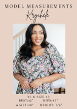 Load image into Gallery viewer, Sew In Love Thinking On It Open Back Floral Top