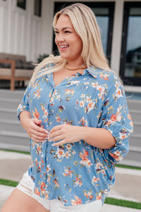 HAYDEN Floral Button Down