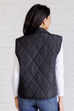 Load image into Gallery viewer, HAPTICS Layering Queen Quilted Puffer Vest in Black