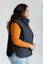 Load image into Gallery viewer, HAPTICS Layering Queen Quilted Puffer Vest in Black