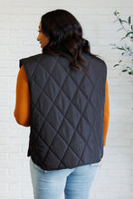 Load image into Gallery viewer, HAPTICS Layering Queen Quilted Puffer Vest in Black