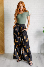 Load image into Gallery viewer, Mittoshop Legendary in Leopard Satin Wide Leg Pants