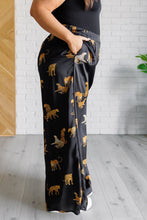 Load image into Gallery viewer, Mittoshop Legendary in Leopard Satin Wide Leg Pants
