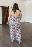 Andree By Unit Life of the Party Floral Jumpsuit in Green