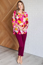 Load image into Gallery viewer, Dear Scarlett Magic Ankle Crop Skinny Pants in Wine