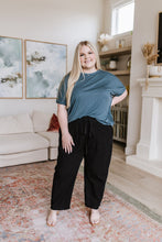 Load image into Gallery viewer, Cotton Bleu Love Me Dearly High Waisted Pants in Black