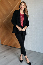 Load image into Gallery viewer, Magic 3/4 Blazer in Black