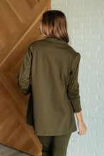 Load image into Gallery viewer, Dear Scarlett Magic 3/4 Blazer in Olive