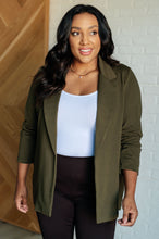 Load image into Gallery viewer, Dear Scarlett Magic 3/4 Blazer in Olive