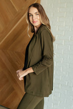 Load image into Gallery viewer, Dear Scarlett Magic 3/4 Blazer in Olive