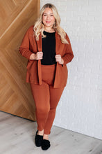 Load image into Gallery viewer, Dear Scarlett Magic 3/4 Blazer in Rust