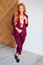 Load image into Gallery viewer, Dear Scarlett Magic Ankle Crop Skinny Pants in Wine