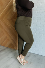 Load image into Gallery viewer, Dear Scarlett Magic Ankle Crop Skinny Pants in Olive
