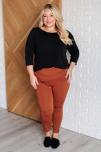 Load image into Gallery viewer, Dear Scarlett Magic Ankle Crop Skinny Pants in Rust