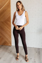Load image into Gallery viewer, Dear Scarlett Magic Skinny 28&quot; Pants in Chocolate