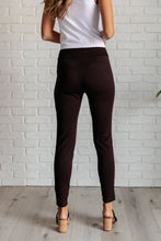 Load image into Gallery viewer, Dear Scarlett Magic Skinny 28&quot; Pants in Chocolate