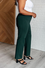 Load image into Gallery viewer, Dear Scarlett Magic Straight Pants in Hunter Green
