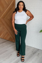 Load image into Gallery viewer, Dear Scarlett Magic Straight Pants in Hunter Green