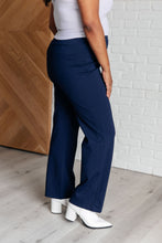 Load image into Gallery viewer, Dear Scarlett Magic Straight Pants in Navy