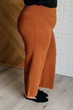 Load image into Gallery viewer, Dear Scarlett Magic Wide Leg Crop Pants in Rust