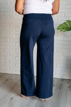 Load image into Gallery viewer, Dear Scarlett Magic Wide Leg Pants in Navy