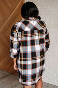 Jodifl Make it Right Plaid Shirt Dress