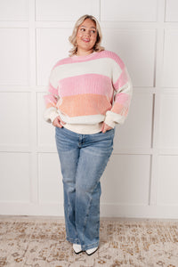 One Eleven North Matchmaker Striped Ribbed Top