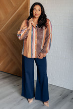 Load image into Gallery viewer, One Eleven North Moderately Mod Polka Dot Button Up Top