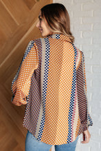 Load image into Gallery viewer, One Eleven North Moderately Mod Polka Dot Button Up Top