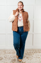 Load image into Gallery viewer, One Eleven North Set Me Up Corduroy Puffer Vest