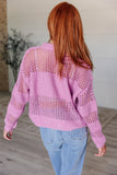 Annie Wear My Latest Love Loose Knit Sweater